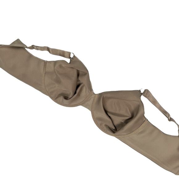 Vanity Fair Bra Beauty Back Full Figure Two Ply Underwire Cafe Nude Women's 42DD - Picture 10 of 10